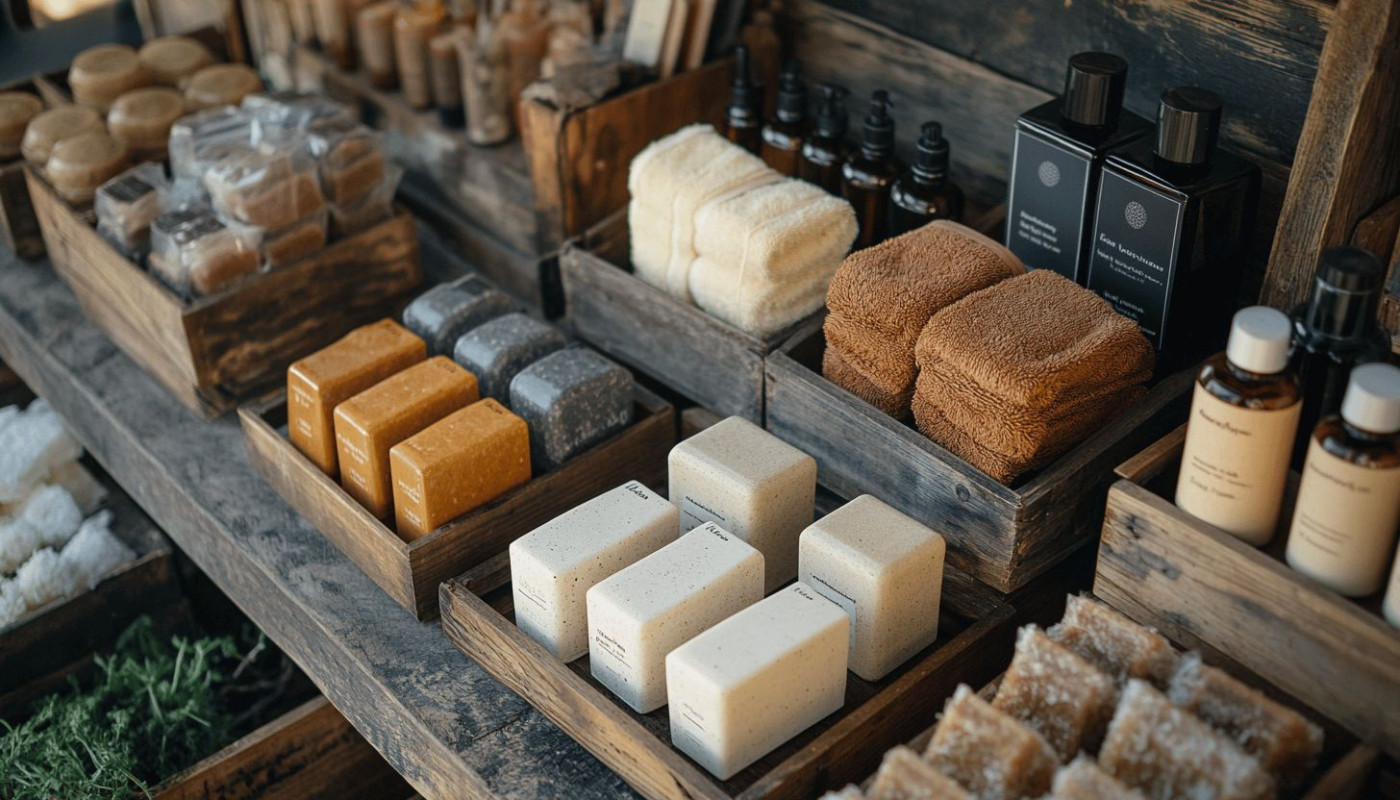 L'impact écologique des produits de bain fabriqués localement